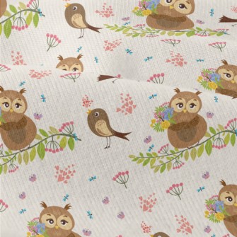 Owl And Bird Modern Jersey