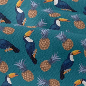 Toucan And Pineapple Modern Jersey