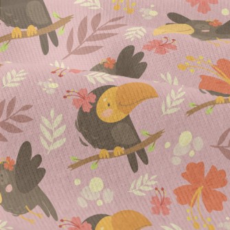 Parrot And Flowers Modern Jersey