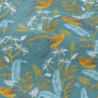 Birds And Flowers Modern Jersey