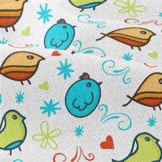 Colorful Bird Modern Jersey