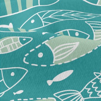 Fish In Ocean Modern Jersey