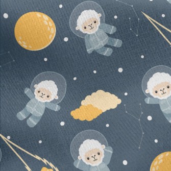 Spaceman Sheep Jersey Backed Fleece