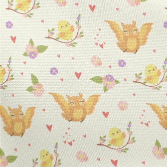 Happy Bird Pongee