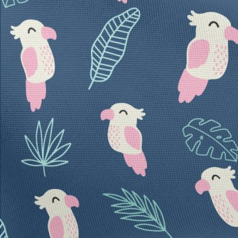 Cute Parrot Pongee