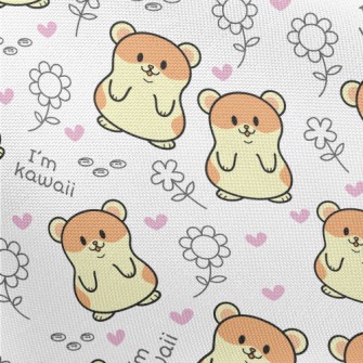 Cute Hamster Pongee