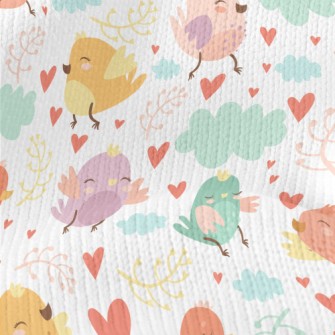 Happy Bird Stretch Jersey