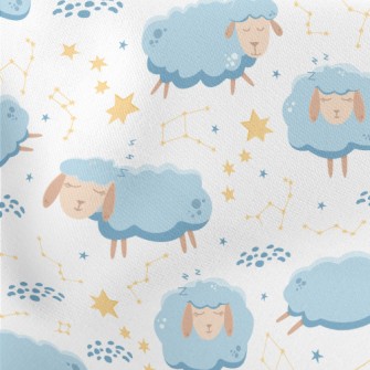 Sleeping Sheep Lightweight Cotton Poplin