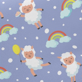 Happy Baby Sheep Midweight Cotton Poplin