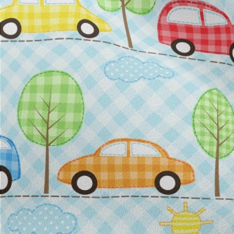 Patch Style Car Chiffon