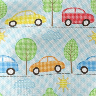 Patch Style Car Waterproof Canvas