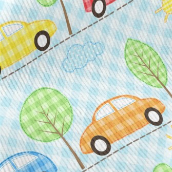 Patch Style Car Standard Corduroy
