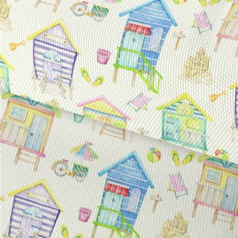 Beach Cottage Waterproof Oxford