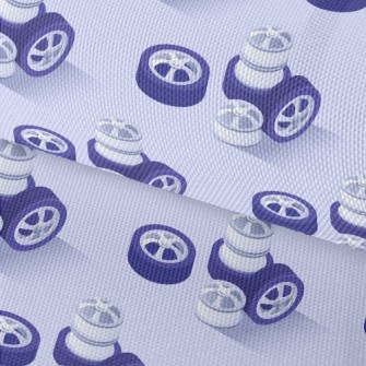 Scattered Tire Parts Waterproof Oxford