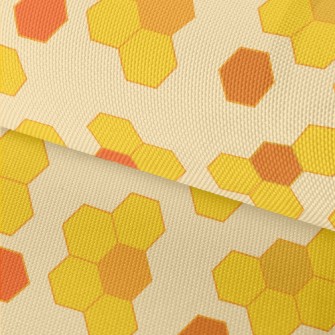 Honeycomb Geometry Waterproof Oxford