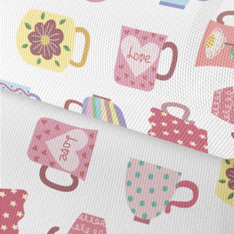 Special Pattern Coffee Cup Waterproof Oxford