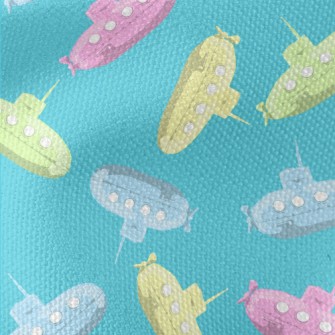 Fluorescent Submarine Waterproof Canvas