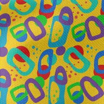 Geometric Figures Of Different Waterproof Canvas