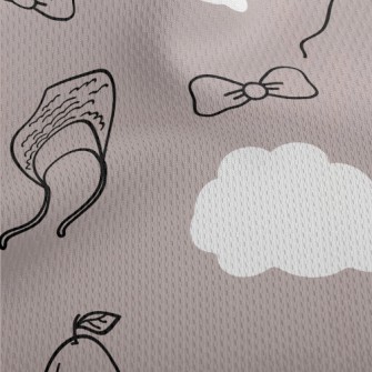 Simple Baby Clothes Athletic Mesh Flat Back