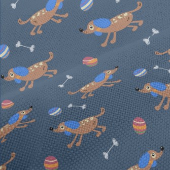 Chasing Ball Puppy Performance Linen