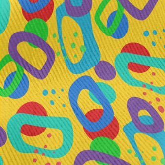 Geometric Figures Of Different Standard Corduroy