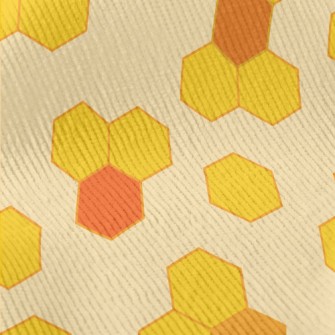 Honeycomb Geometry Standard Corduroy