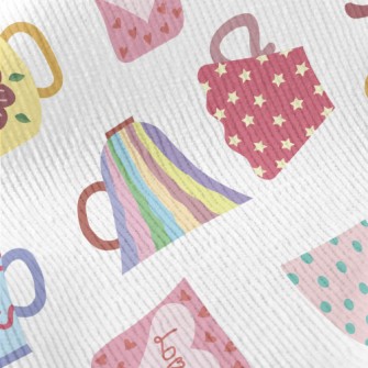Special Pattern Coffee Cup Standard Corduroy