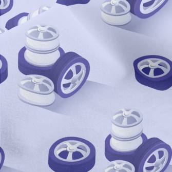 Scattered Tire Parts Micro Fleece