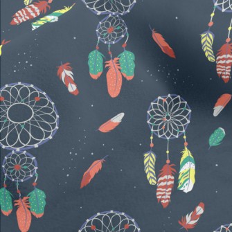 Mysterious Dream Catcher Micro Fleece