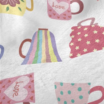Special Pattern Coffee Cup Minky