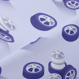 Scattered Tire Parts Piqué