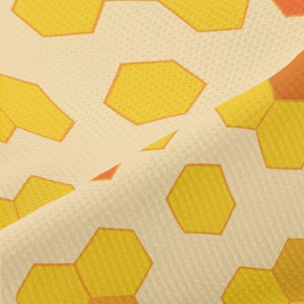 Honeycomb Geometry Piqué