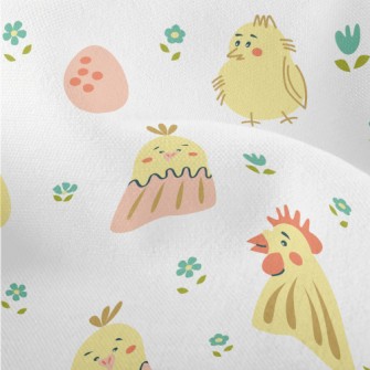 Kind Rooster And Chicks Lightweight Performance Linen