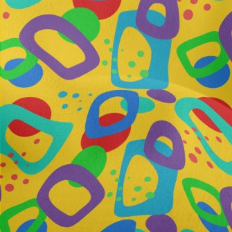 Geometric Figures Of Different Lightweight Performance Linen