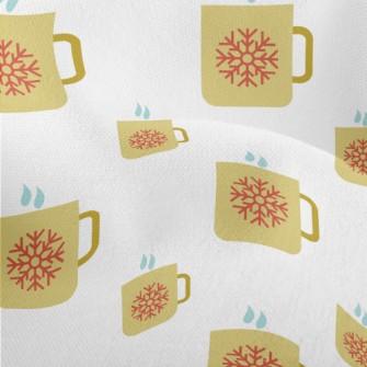 Snowflake Logo Mug Lightweight Performance Linen