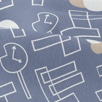 Geometric Square Circle Modern Jersey