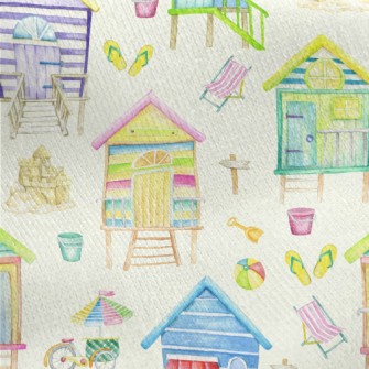 Beach Cottage Jersey Backed Fleece