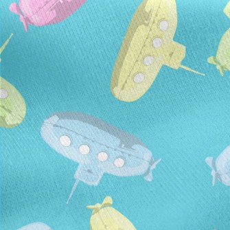 Fluorescent Submarine Jersey Backed Fleece