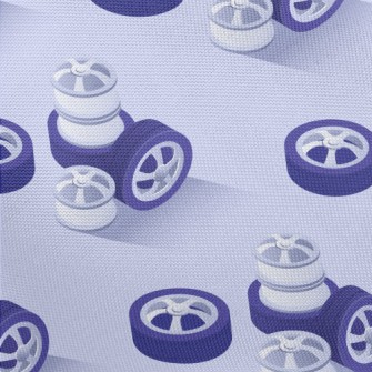 Scattered Tire Parts Pongee