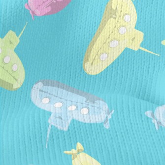 Fluorescent Submarine Stretch Jersey