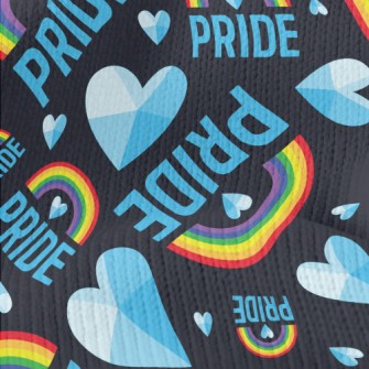 3D Love Rainbow Stretch Jersey