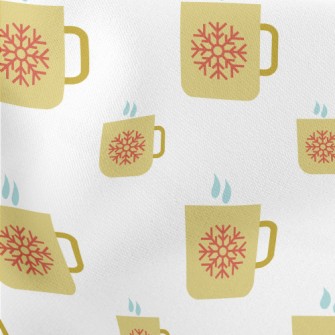 Snowflake Logo Mug Lightweight Cotton Poplin