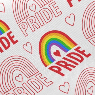 Shining Beautiful Rainbow Midweight Cotton Poplin