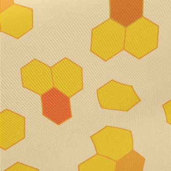 Honeycomb Geometry Midweight Cotton Poplin