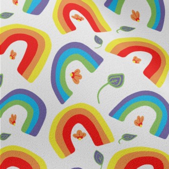 Two-color Gradient Rainbow Chiffon