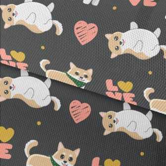 Cute And Coquettish Dog Waterproof Oxford