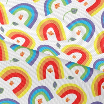 Two-color Gradient Rainbow Waterproof Oxford