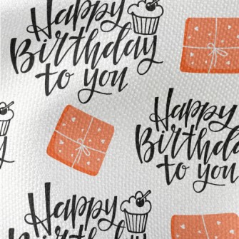 Happy Birthday To You Waterproof Canvas