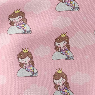 Mermaid Princess Waterproof Canvas