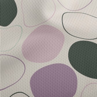 Classic Hollow Dots Athletic Mesh Flat Back